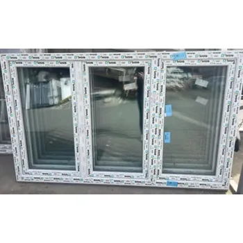 Okno plastové okno 200x120 cm, trojkřídlé, bílé, PREMIUM 7000 (rozměr 200x120 cm, otevírací a výklopné)