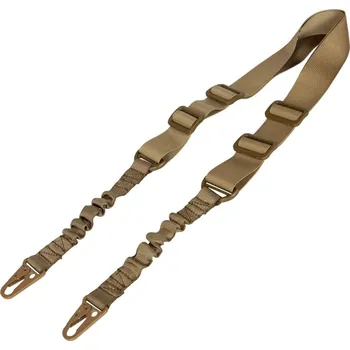 GFC Tactical Taktický dvoubodový popruh Bungee (coyote brown) - GFC