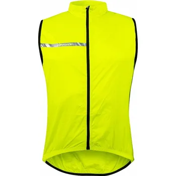 Cyklistické oblečení vesta FORCE WINDPRO neprofuk, fluo XS