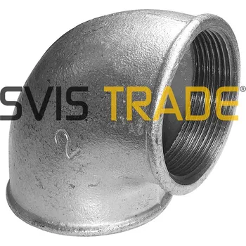 Fitinka Pozinkované koleno 1/4'' FF - výprodej Svis Trade FP09014 (Svis FP09014)