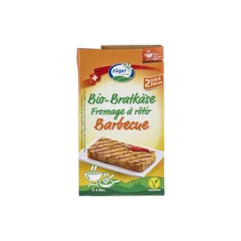 Mléko Züger Grilovací sýr s barbecue kořením 160g bio