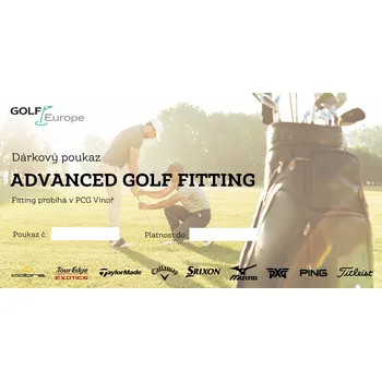Dárkový potravinový koš Dárkový poukaz ADVANCED GOLF FITTING