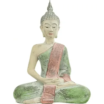 Milujeme Kameny Buddha meditující - socha Feng shui - barevná 57199
