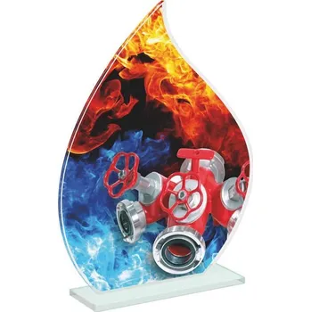 Skleněná trofej CRH20244M05 | Hasiči