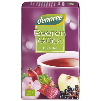 Čaj Dennree Šťastný ovocný čaj 40 g bio