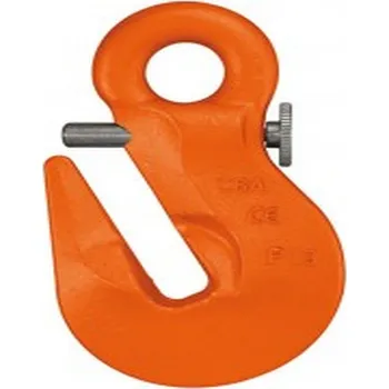 zvedák Ganas spol. s.r.o. Zkracovací hák s okem a pojistkou (SHOP) tř.10 Nosnost: 10000 kg, Průměr řetězu: ø 16 mm