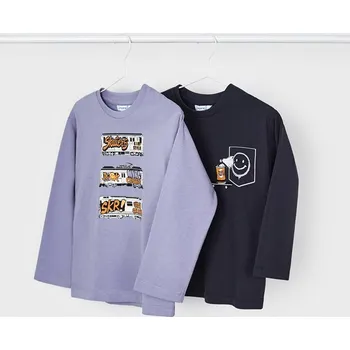 Chlapecký set 2 ks triček s dlouhým rukávem Mayoral 4034 Velikost: 3 roky (98 cm)