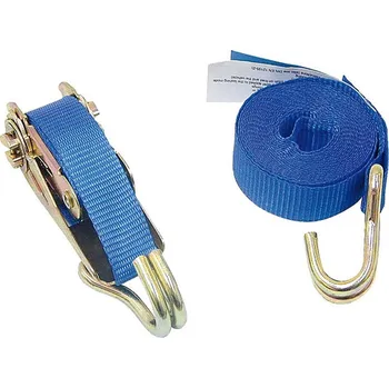 Upínací popruh Ganas spol. s.r.o. TEXTILNÍ UPÍNACÍ PÁS DVOUDÍLNÝ KOMPLET S RÁČNOU 1000 Kg Nosnost: 1000 kg, Délka: 10 m