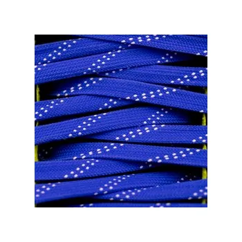 Voskované tkaničky Hockey Bear Tmavě modré, Délka 270 cm