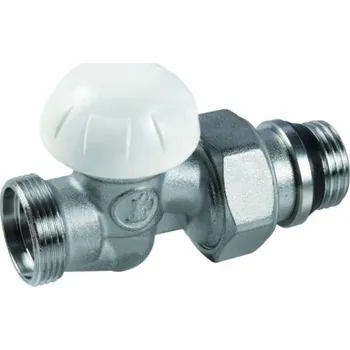 Fitinka Giacomini R31TG šroubení 1/2"x18 radiátorové, přímé, regulační, mosaz