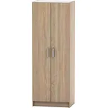 2-dveřová skříň, věšáková, dub sonoma, BETTY 7 BE07-009-00