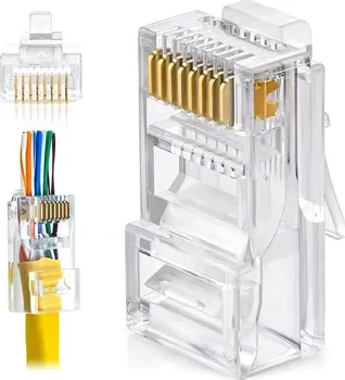 Síťový konektor W-star Cat5e RJ45EZ UTP