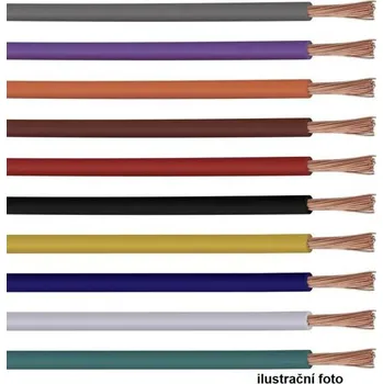 Vodič CYA H05V-K 1,5mm2 Černá - balení 100m