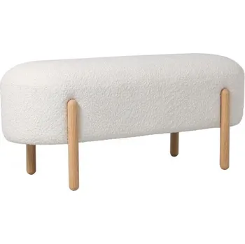 BIZZOTTO Dvoumístná lavice DAYLA bílá 0721655