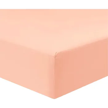 Prostěradlo Prostěradlo jersey lososová TiaHome 90x200cm