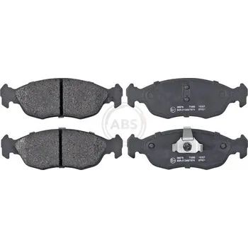 Brzdová destička Sada brzdových destiček, kotoučová brzda A.B.S. 36978