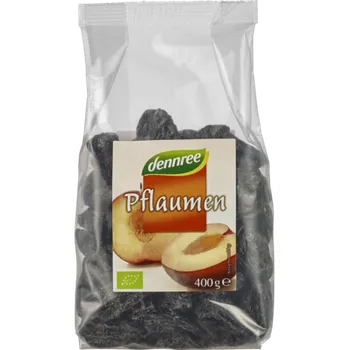 Sušené ovoce Dennree Švestky 400 g bio