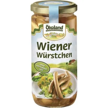 Hotové jídlo Ökoland Vídeňské párky 180g bio