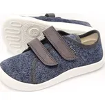 Barefoot plátěné tenisky BEDA PLAYFUL - DENIM (BFN 170040/TEX/W), Beda Barefoot Velikost: 34