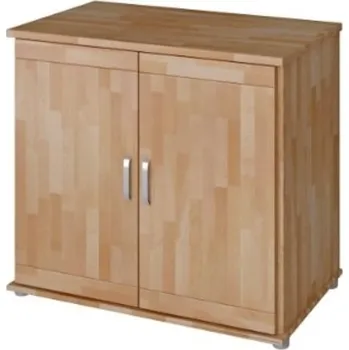 Komoda Komoda GAMA 2D Praktik policová, masiv buk cink, český výrobek