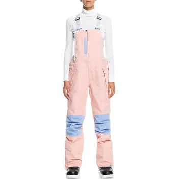 Snowboardové kalhoty kalhoty Roxy Chloe Kim Bib - MGD0/Mellow Rose XS