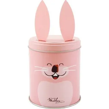 Čokoláda Kakaové lanýže Mathez Zajíček s malinovými makronkami 100 g