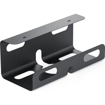 Interex design Držák kabelů pod stůl AURO 250 mm / Černý matný