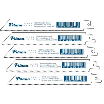 Pilový kotouč Mečový pilový list 150x19x1,3 mm, 18 zubů, BiMetal Co-8%, sada 5ks, cena za 1ks, PILANA