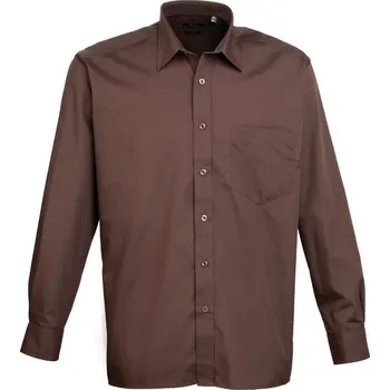 Pánská košile Premier Pánská košile Premier Hnědá 44