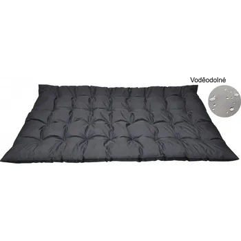 Axin Trading s.r.o. Matrace zahradní MAXI 180x115 cm - antracit voděodolná