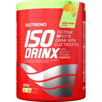 Nápoj pro sportovce Nutrend ISODRINX dóza 420g bitter lemon