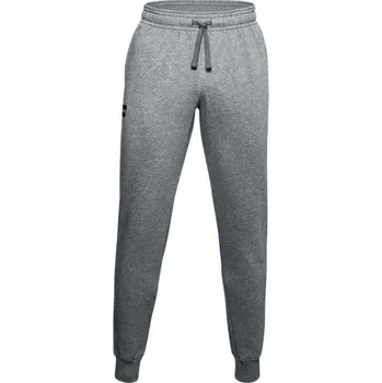 Pánské kalhoty Pánské tepláky Under Armour Rival Fleece Joggers Hallo Grey S