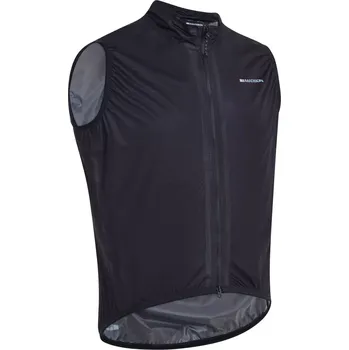 Cyklistická vesta ultralehká vesta MADISON Flux Watterproof Black