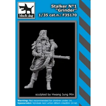 Plastikový model Blackdog 1/35 Stalker No.1 Grinder (1 fig.)