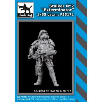 Plastikový model Blackdog 1/35 Stalker No.2 Exterminator (1 fig.)