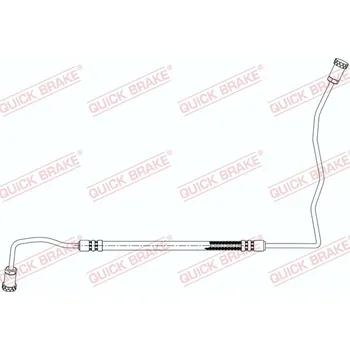 Brzdová hadice Brzdová hadice OJD Quick Brake 96.022