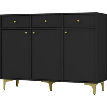 Komoda Nábytek PEGAS s.r.o. Komoda Tomila 827/1, černý grafit