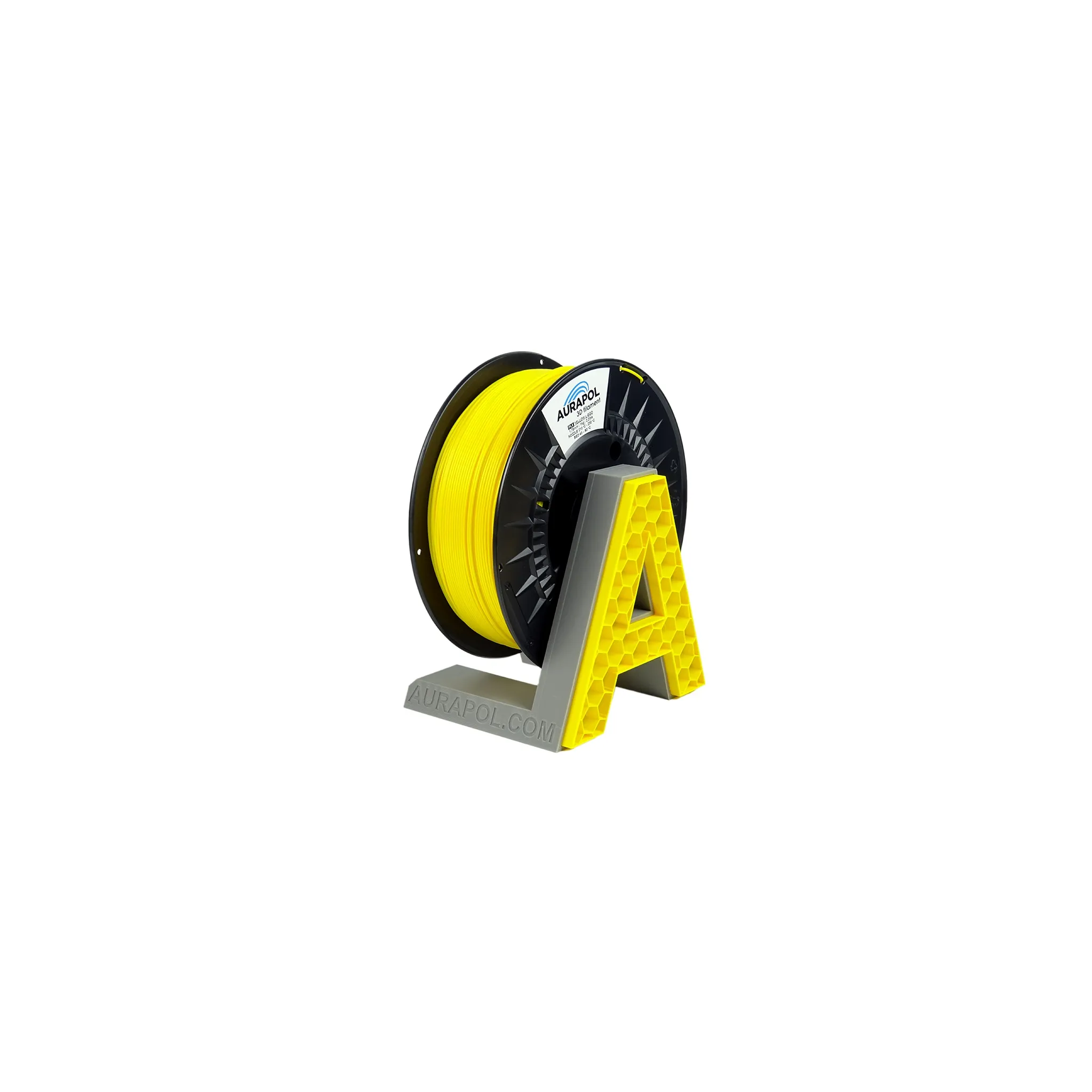 Fotografie 1 - Filament Aurapol PLA 3D Filament L-Ego 1,75 mm 1 kg žlutá