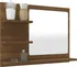 Zrcadlo Koupelnové zrcadlo kompozitní dřevo/akryl 60 x 10,5 x 45 cm