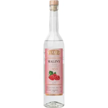 Pálenka Fleret Collection 1850 Maliny z Beskyd 42% 0,5l (holá láhev)
