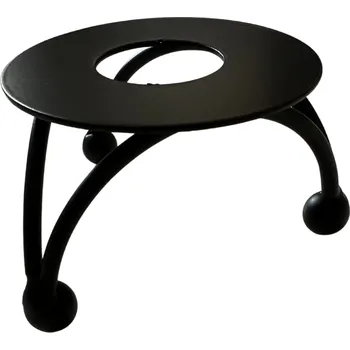 Malovaný kamínek Kovový stojánek na pečetící lžičku Barva: Černá