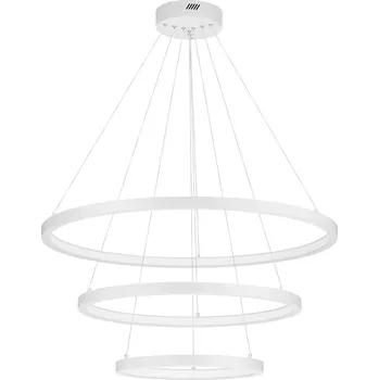 LED lustr Empatia 180 bílé