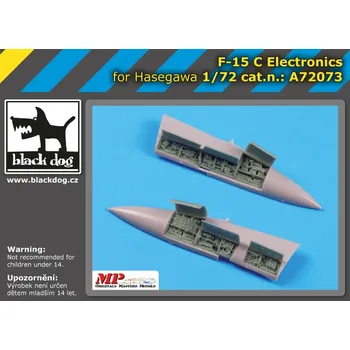 Plastikový model Blackdog 1/72 F-15C electronics (HAS)