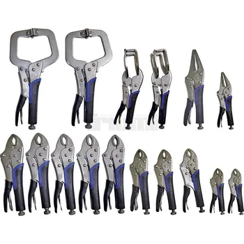 Samosvorné kleště, různé čelisti a rozměry, sada 16 ks - Condor