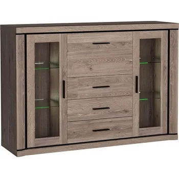 Komoda Komoda DALLAS D-7 barva dub lanýž