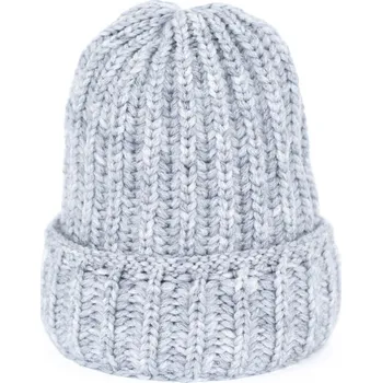 Čepice Zimní hrubá čepice šedá