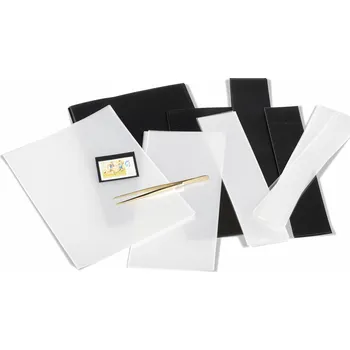 Obal pro sběratelský předmět LEUCHTTURM Hawidky v páskách, 500 pásků Typ: Černé