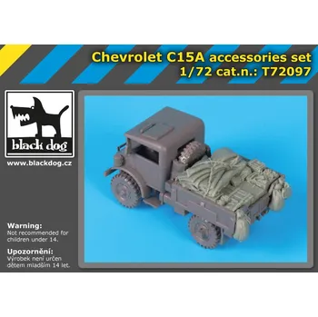Plastikový model Blackdog 1/72 Chevrolet C15 accessories set (IBG)