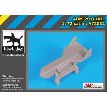 Plastikový model Blackdog 1/72 ADM-20 Quail