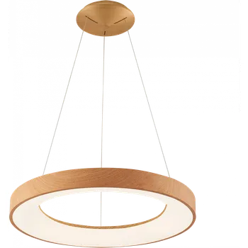 Moderní lustr Santana 60 Cct dřevo + dálkové ovládání